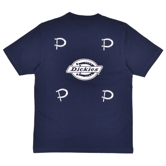 POP X Dickies T-Shirt Navy Blue