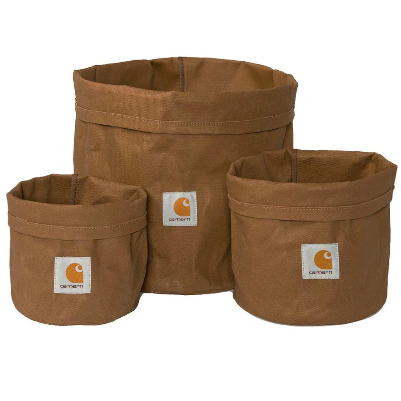 Carhartt WIP Canvas Planter Set Hamilton Brown