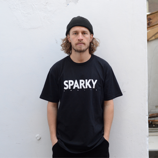 Sparky Classic Logo T-shirt Black/White