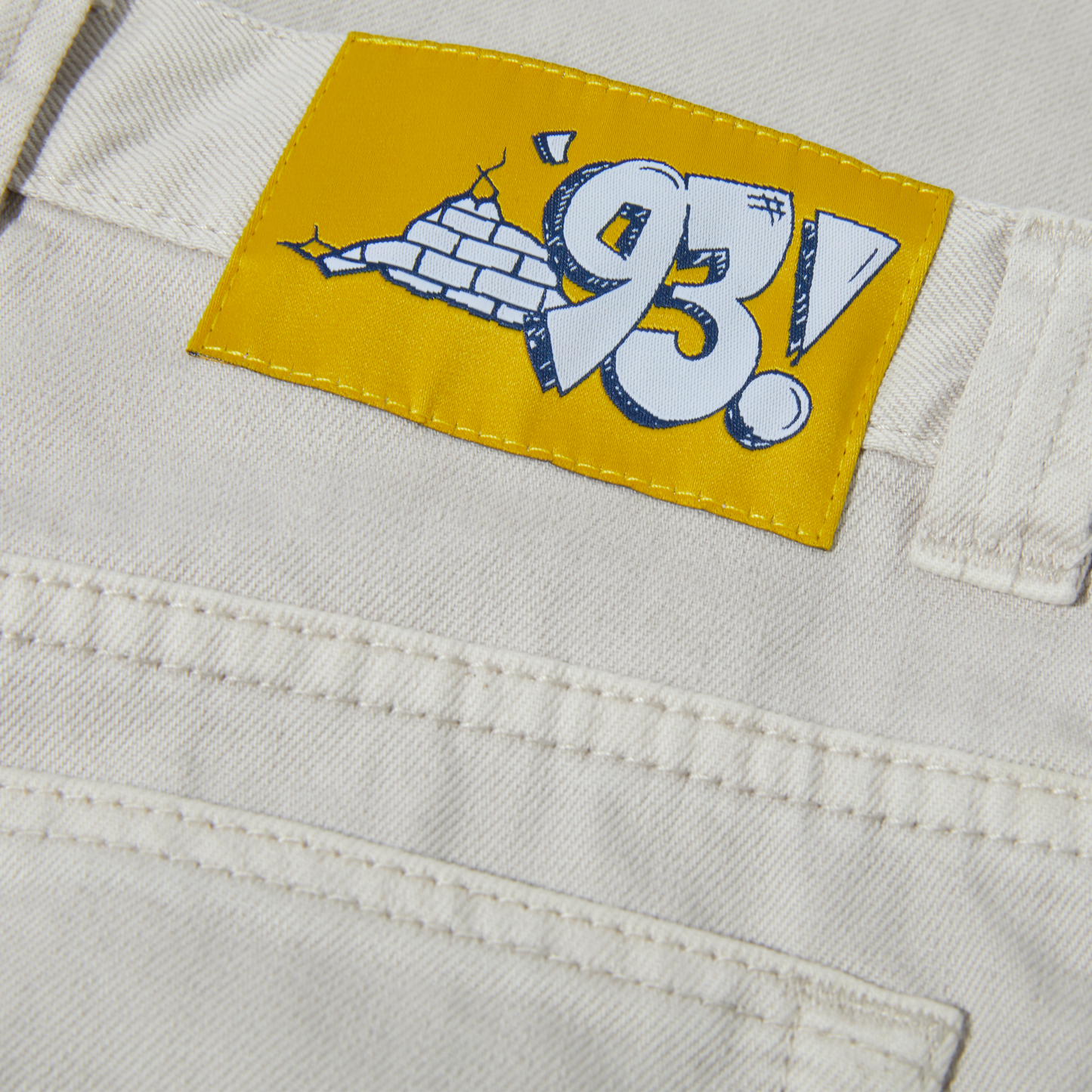 Polar 93 Denim Pants Pale Taupe