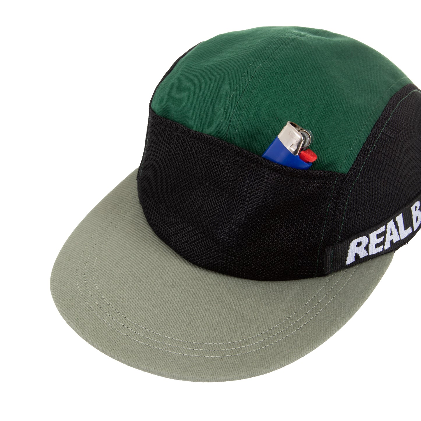Real Bad Man Carryall Hiker Hat Green