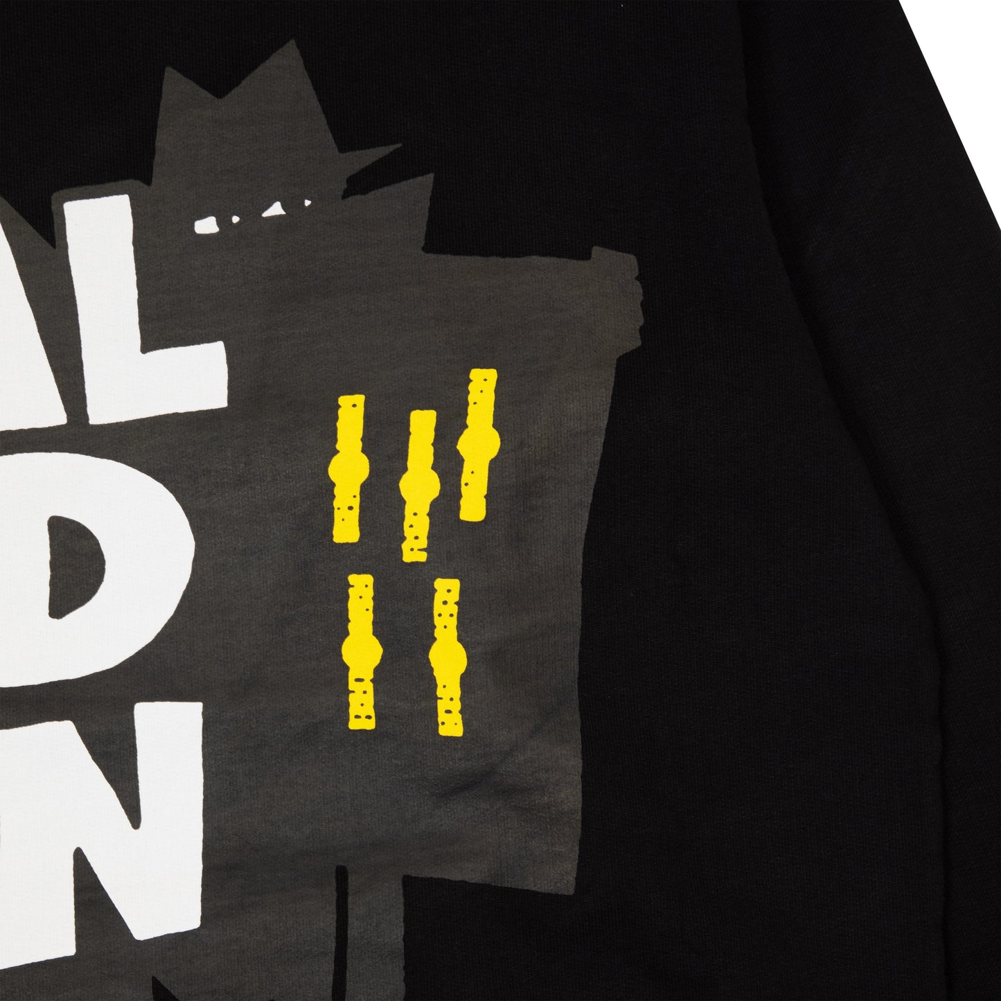 Real Bad Man Classic Hoodie Fleece Black