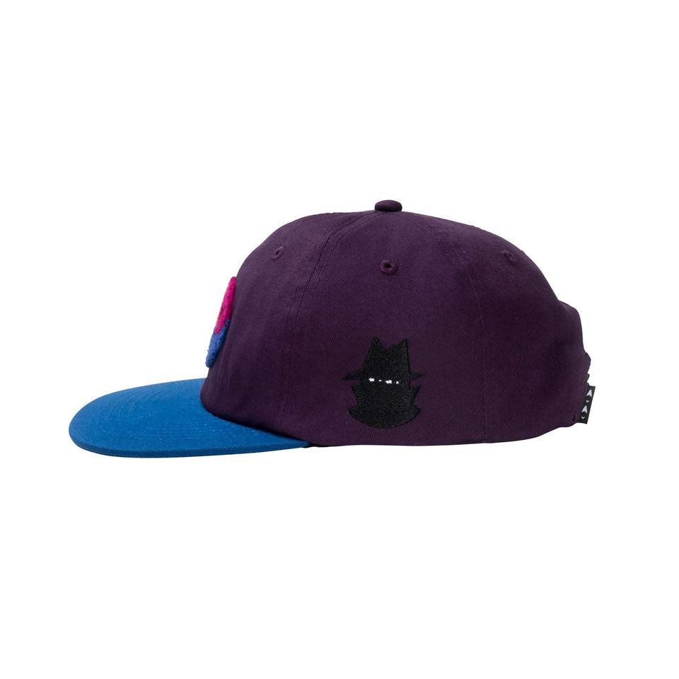Real Bad Man 3 Way 6 Panel Cap Purple/Blue
