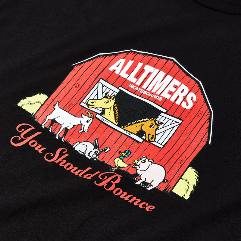 Alltimers Barn It T-Shirt T-Shirt Black