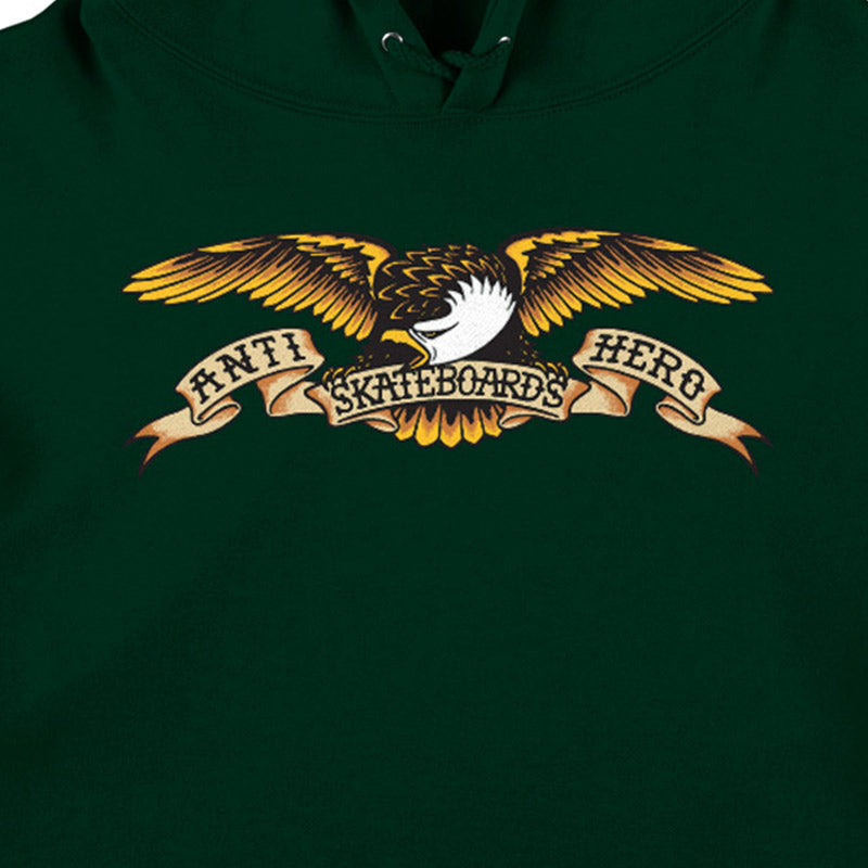 Anti Hero Eagle Hoodie Dark Green