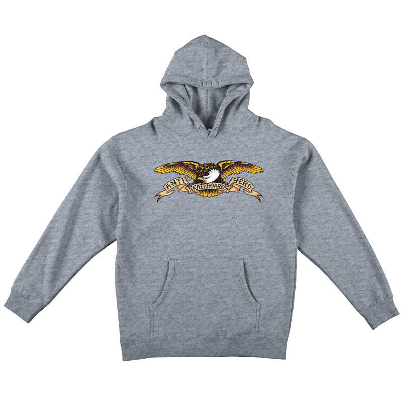 Anti Hero Eagle Hoodie Heather Grey