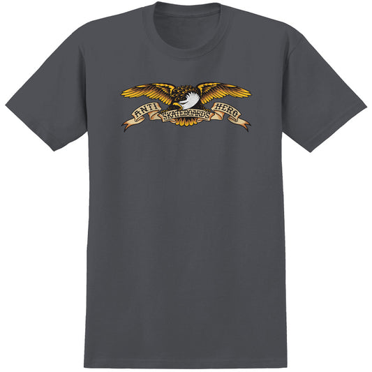 Anti Hero Eagle T-Shirt Charcoal