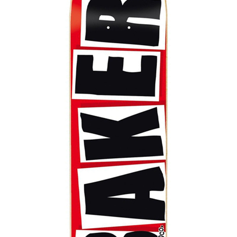 Baker Brand Logo Black Skateboard Deck 7.88