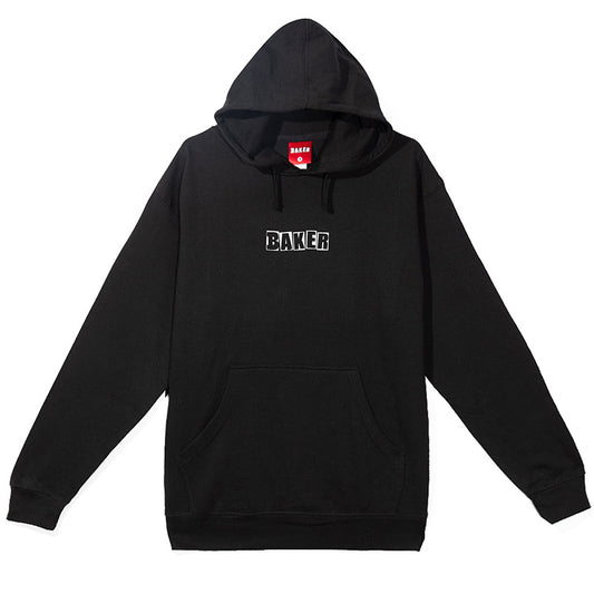 Baker Brand Logo Pullover Hoodie Black