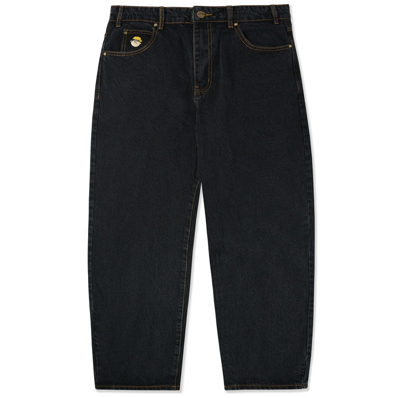 Butter Goods Santosuosso Denim Pants (Baggiest) Washed Black