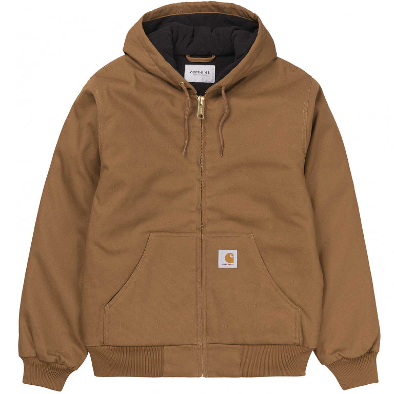 Carhartt WIP Active Jacket Hamilton Brown Rinsed