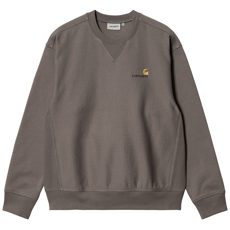 Carhartt WIP American Script Crewneck Sweater Teide