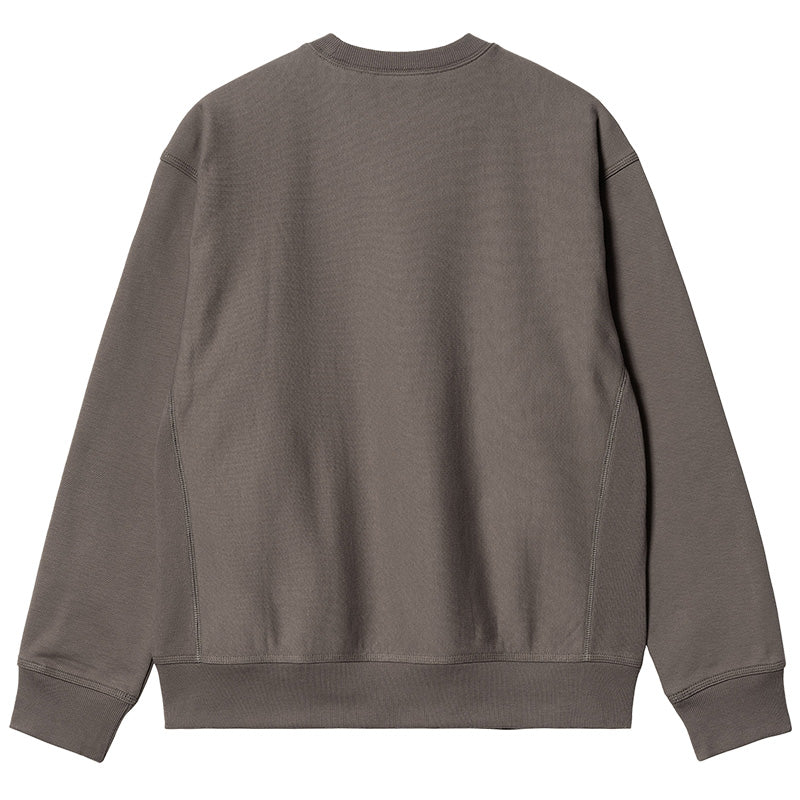 Carhartt WIP American Script Crewneck Sweater Teide