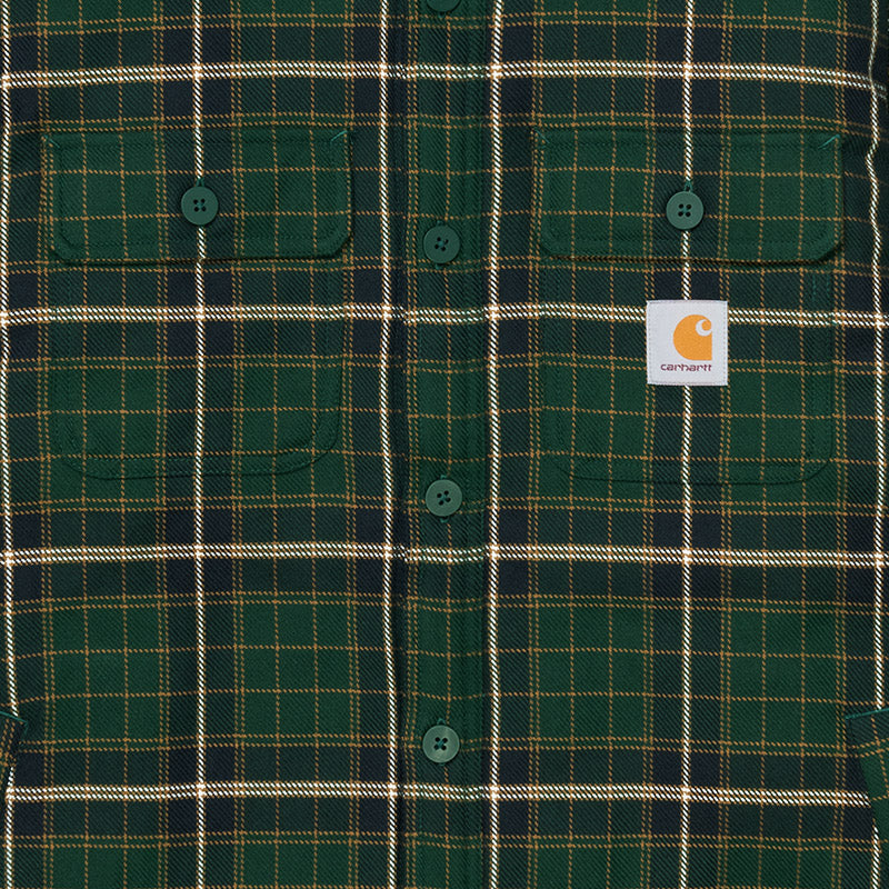 Carhartt WIP Archer Shirt Jacket Archer Check Grove
