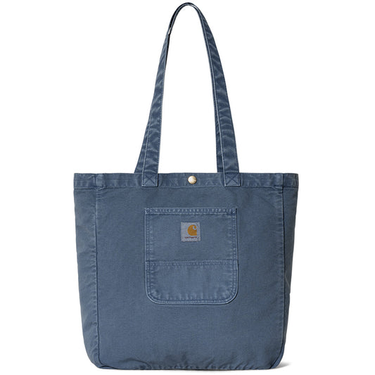 Carhartt WIP Bayfield Tote Bag Storm Blue Faded