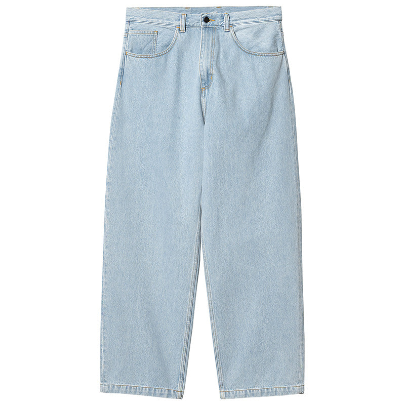 Carhartt WIP Brandon Pant Blue Heavy Stone Bleached