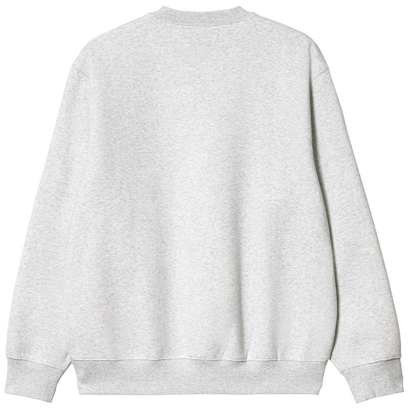 Carhartt WIP Carhartt Crewneck Sweater Ash Heather/Rocket