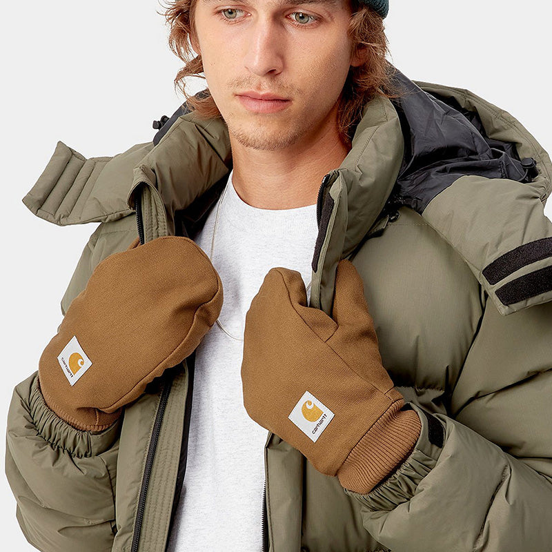 Carhartt WIP Carston Mitten Hamilton Brown