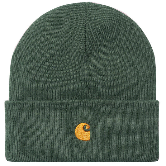 Carhartt WIP Chase Beanie Hemlock Green/Gold