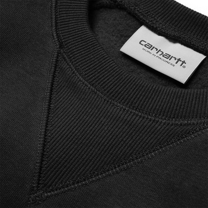 Carhartt WIP Chase Crewneck Sweater Black/Gold