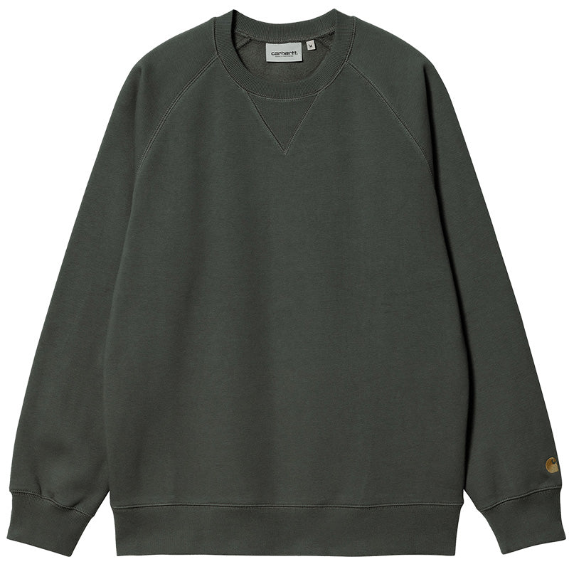 Carhartt WIP Chase Crewneck Sweater Jura/Gold