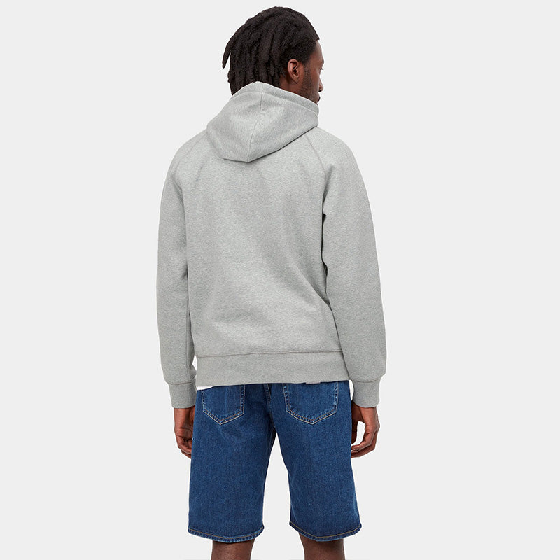 Carhartt WIP Chase Hoodie Grey Heather/Gold