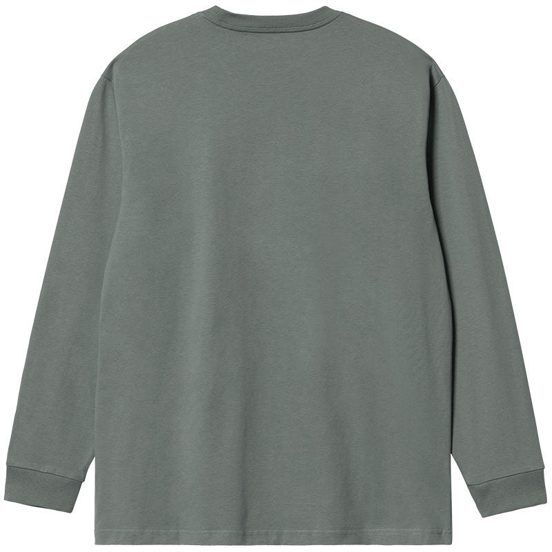 Carhartt WIP Chase Longsleeve T-Shirt Thyme/Gold