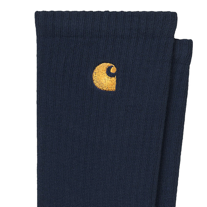Carhartt WIP Chase Socks Dark Navy/Gold