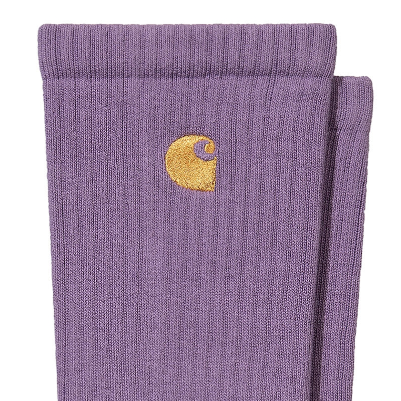 Carhartt WIP Chase Socks Violanda/Gold