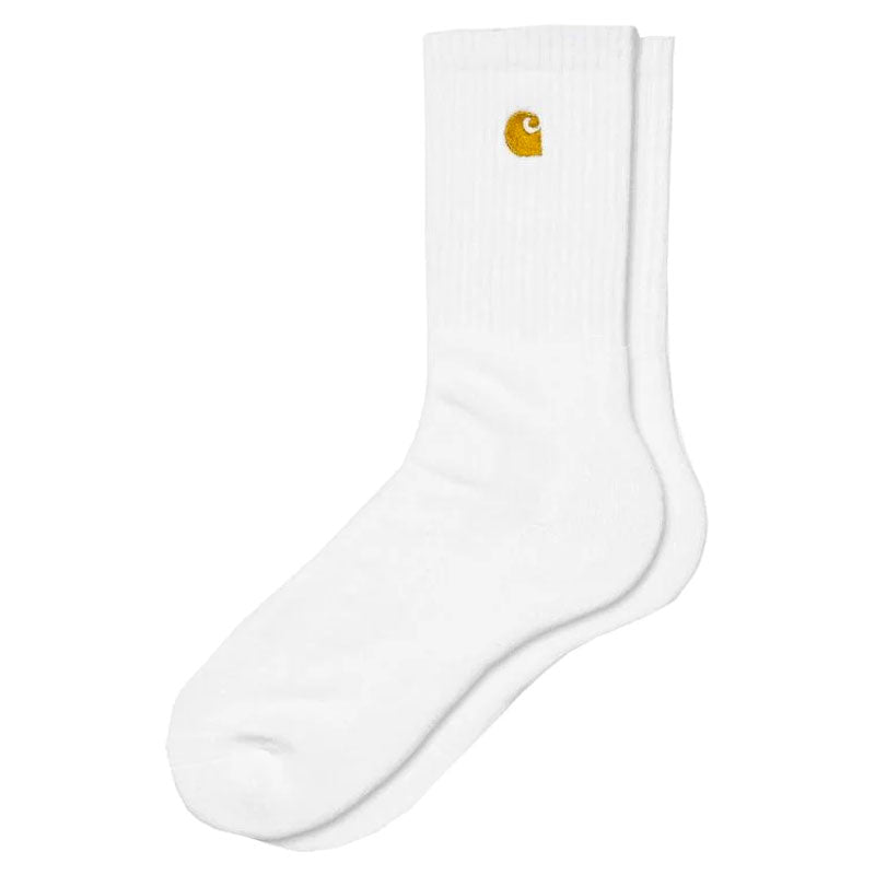 Carhartt WIP Chase Socks White/Gold