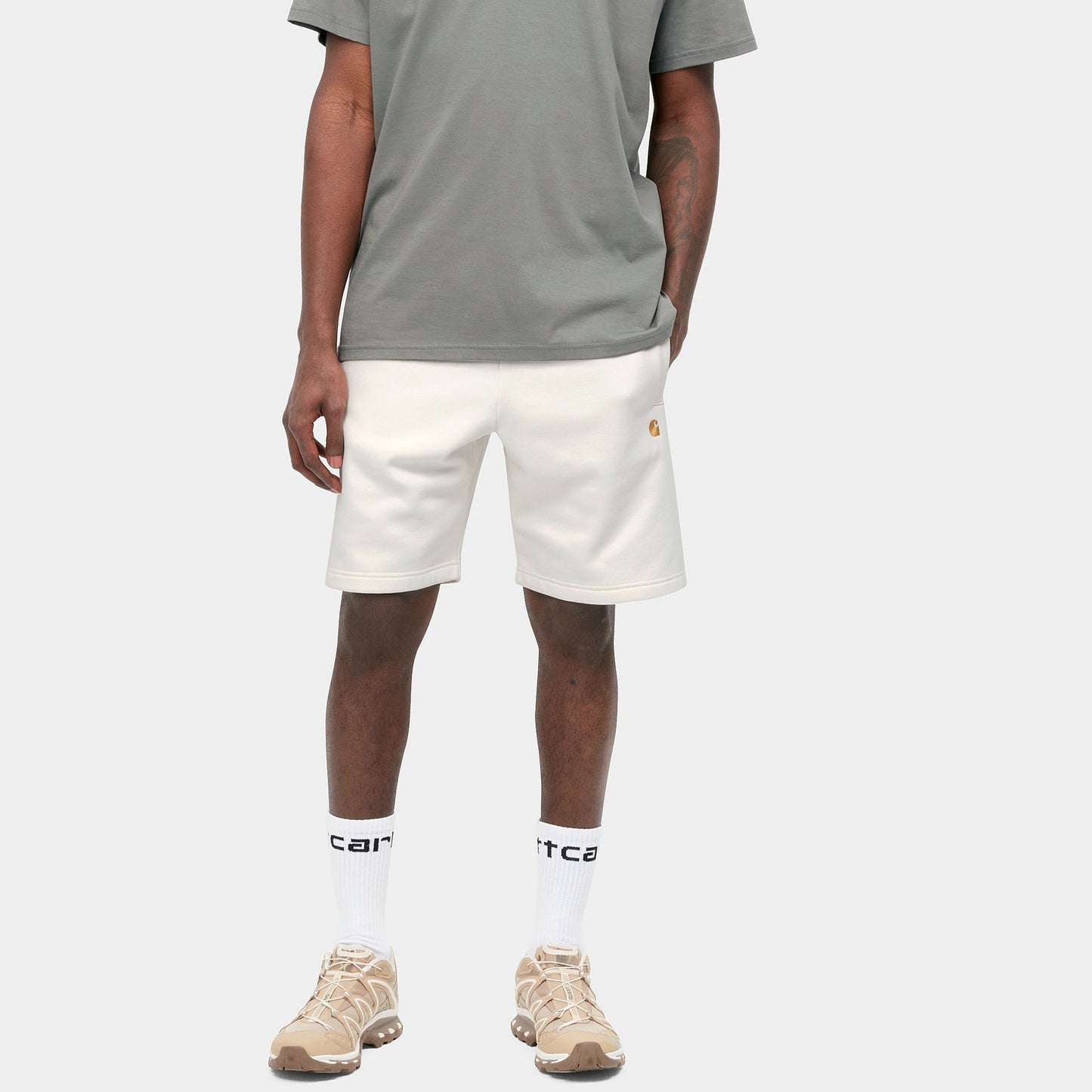 Carhartt WIP Chase Sweat Short Wax/Gold