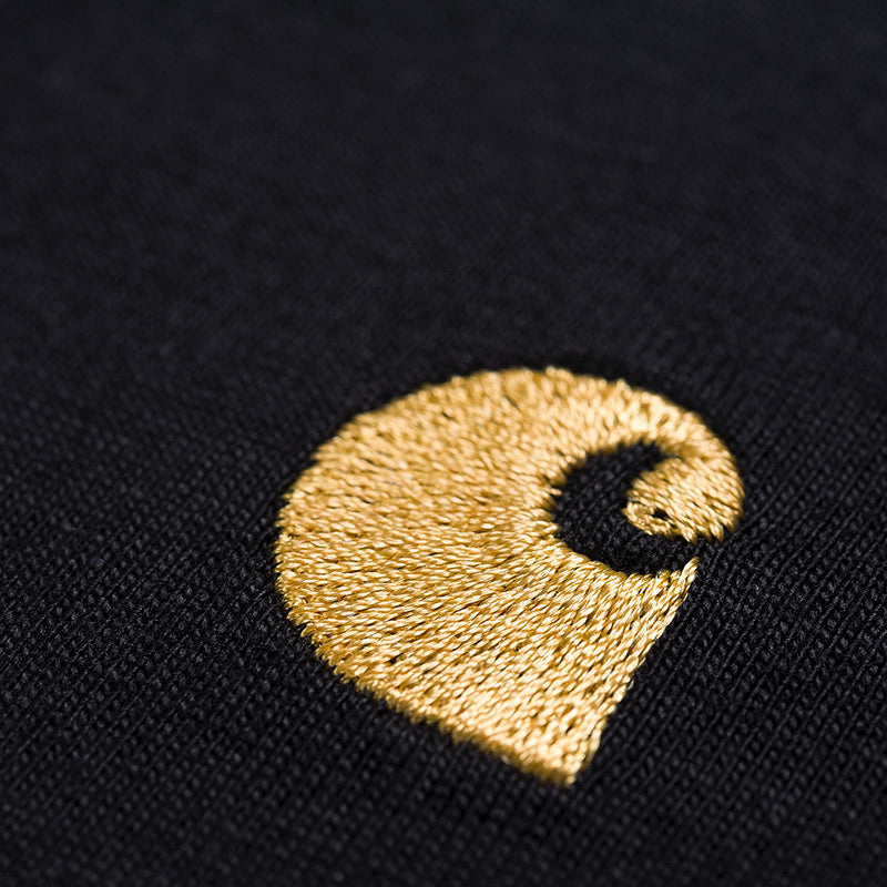 Carhartt WIP Chase T-Shirt Black/Gold