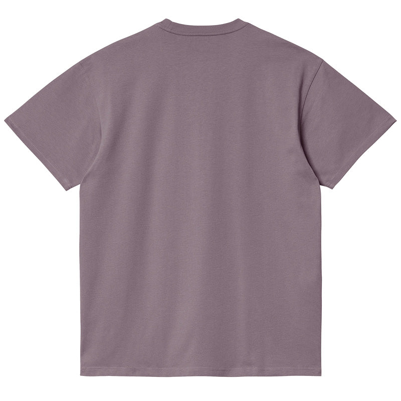 Carhartt WIP Chase T-Shirt Misty Thistle/Gold