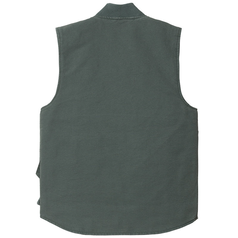 Carhartt WIP Classic Vest Hemlock Green Rinsed
