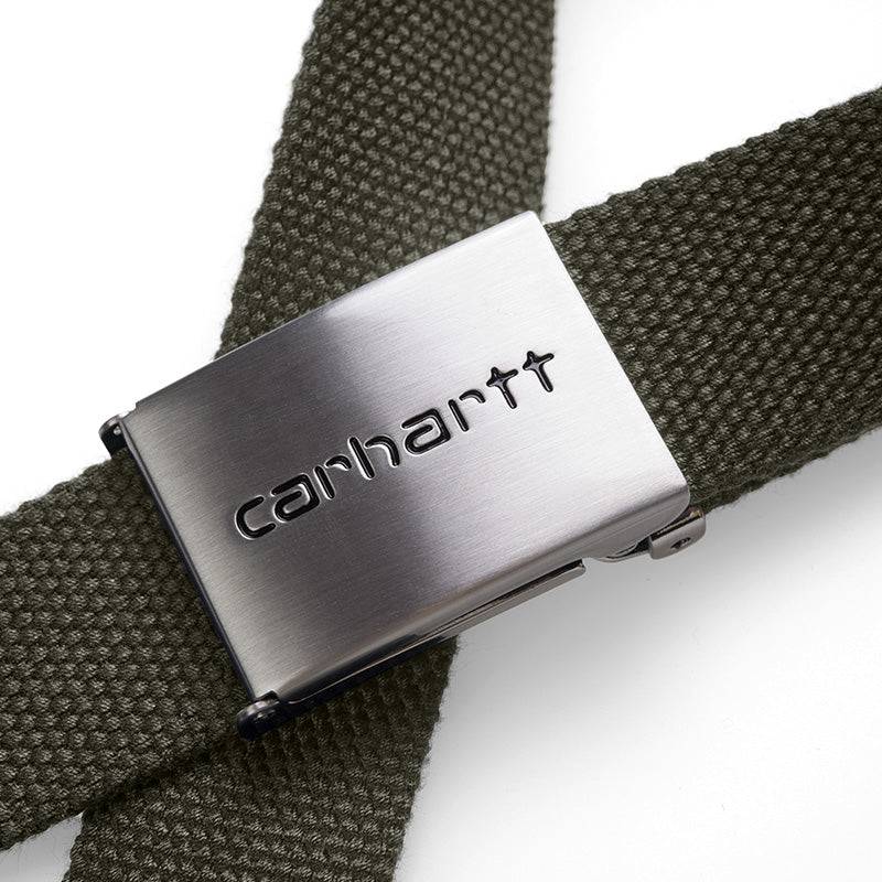Carhartt WIP Clip Chrome Belt Cypress