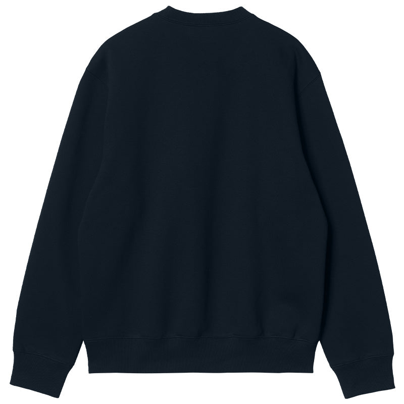 Carhartt WIP Crewneck Sweater Astro/Icesheet