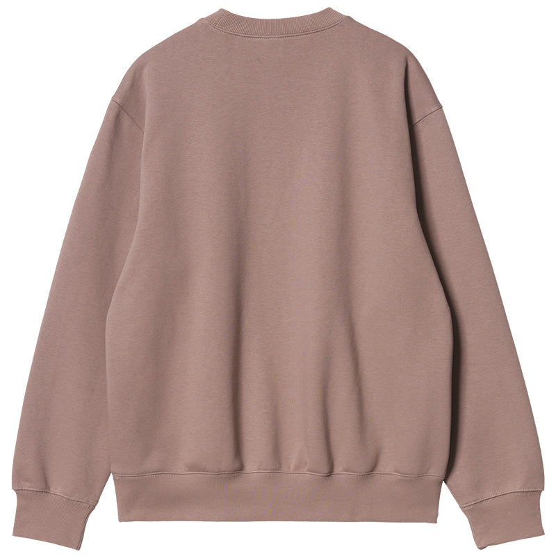 Carhartt WIP Crewneck Sweater Earthy Pink/Black