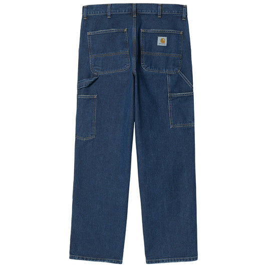Carhartt WIP Double Knee Pants Blue Stone Washed