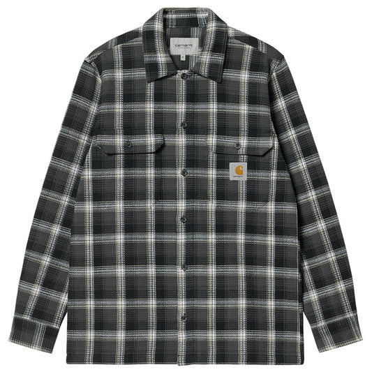 Carhartt WIP Hepner Longsleeve Shirt Hepner Check Madison Blacksmith