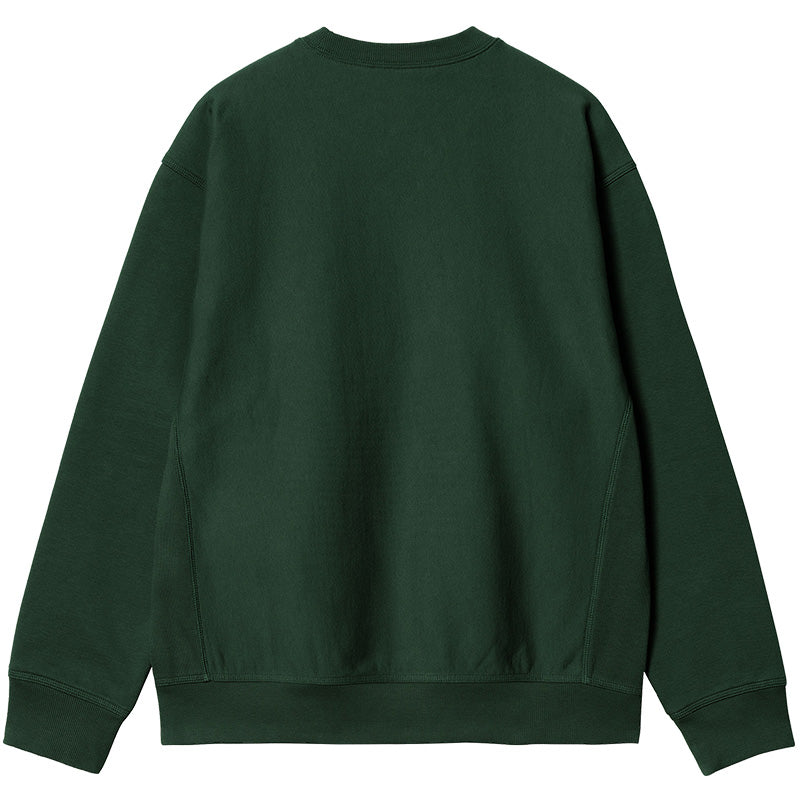 Carhartt WIP Locker Crewneck Sweater Treehouse/Yellow