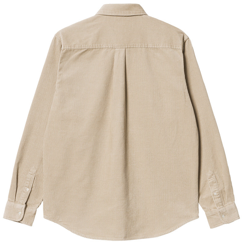 Carhartt WIP Madison Cord Shirt Wall/Black