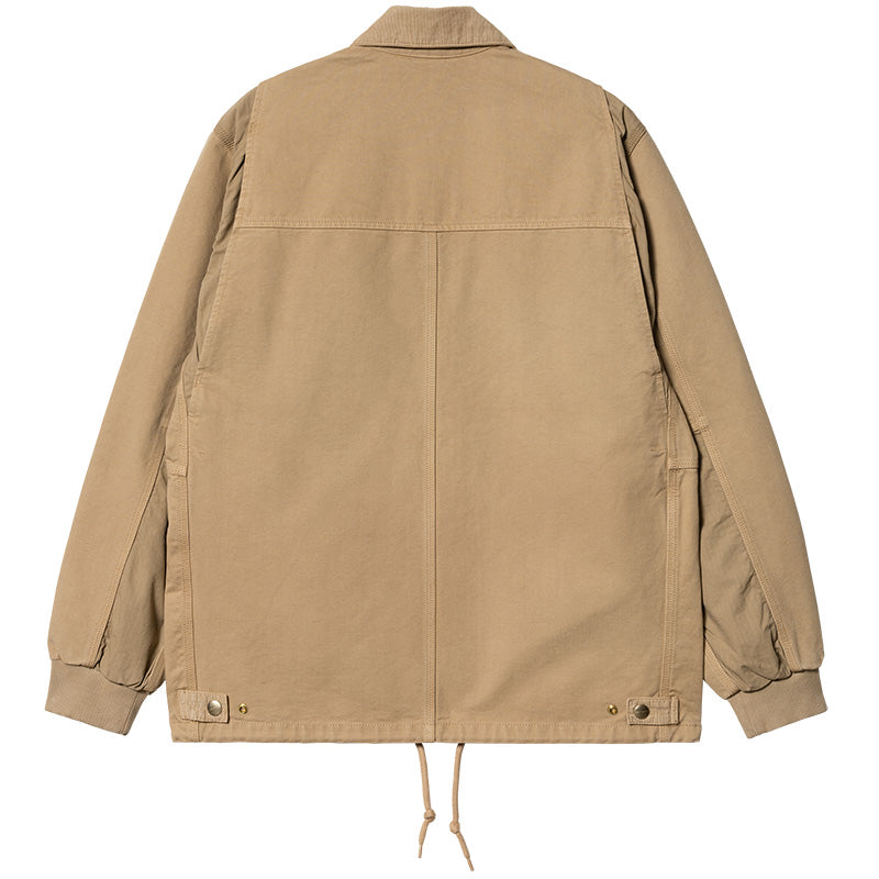 Carhartt WIP Medley Jacket Dusty H Brown Garment Dyed