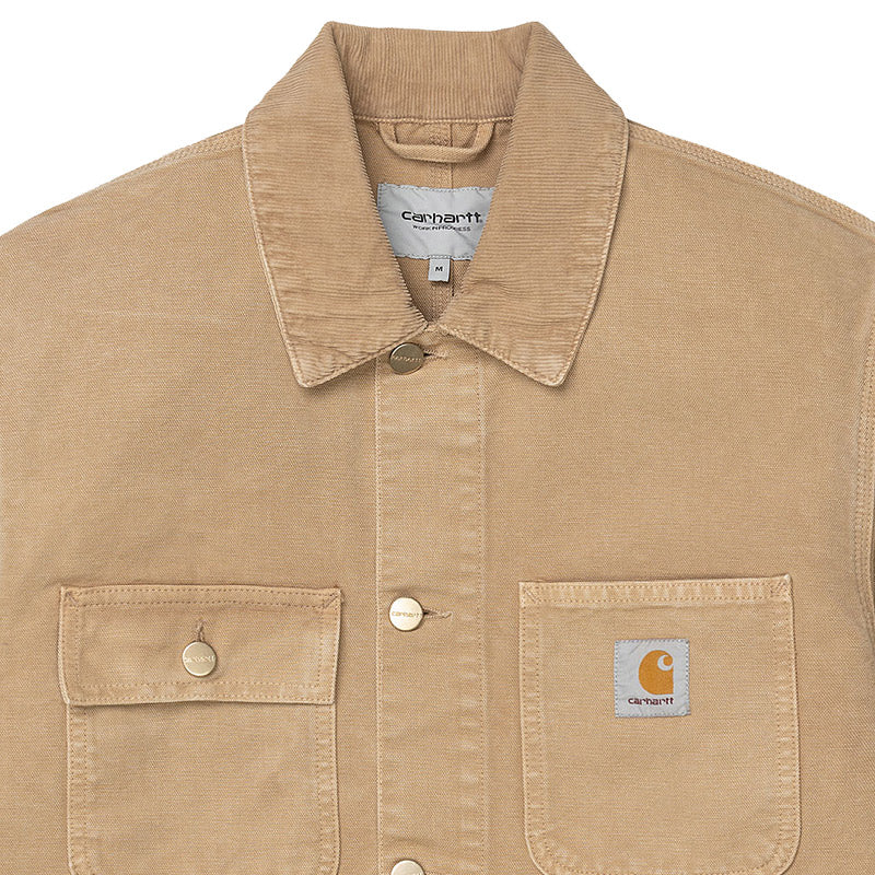 Carhartt WIP Michigan Coat Dusty H Brown/Dusty H Brown Worn Canvas