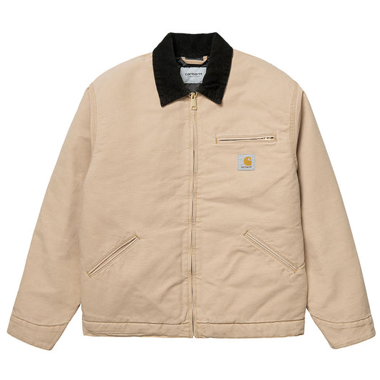 Carhartt WIP OG Detroit Jacket Dusty H Brown/Black Aged Canvas