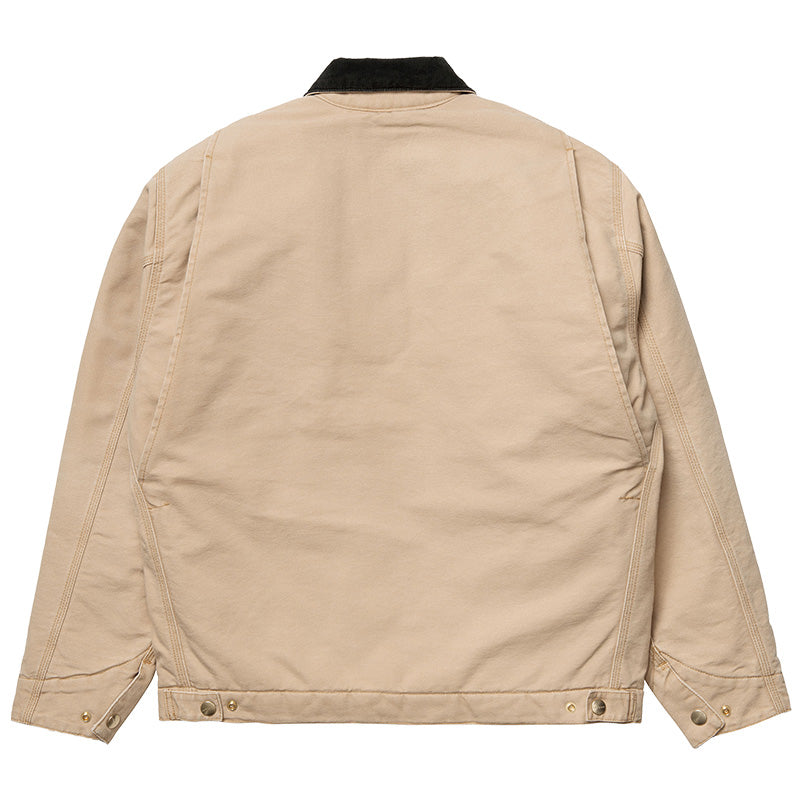 Carhartt WIP OG Detroit Jacket Dusty H Brown/Black Aged Canvas