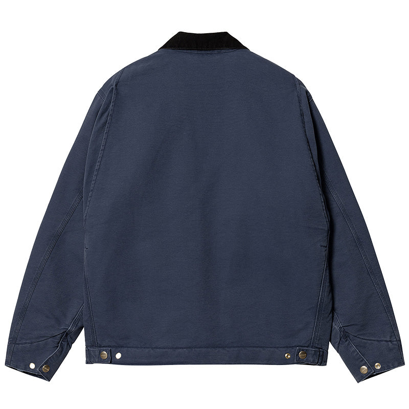 Carhartt WIP OG Detroit Jacket Enzian/Black Aged Canvas