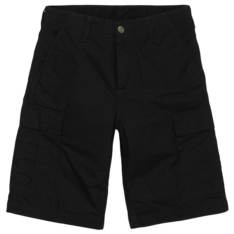 Carhartt WIP Regular Cargo Short Black Rinsed