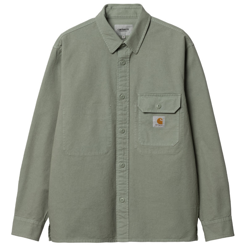 Meetbaar Jabeth Wilson Dor Carhartt WIP Reno Shirt Jacket Yucca Garment Dyed – Sparky Online Store