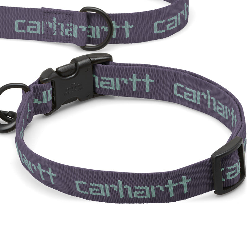 Carhartt WIP Script Dog Leash & Collar Artichoke/Misty Sage
