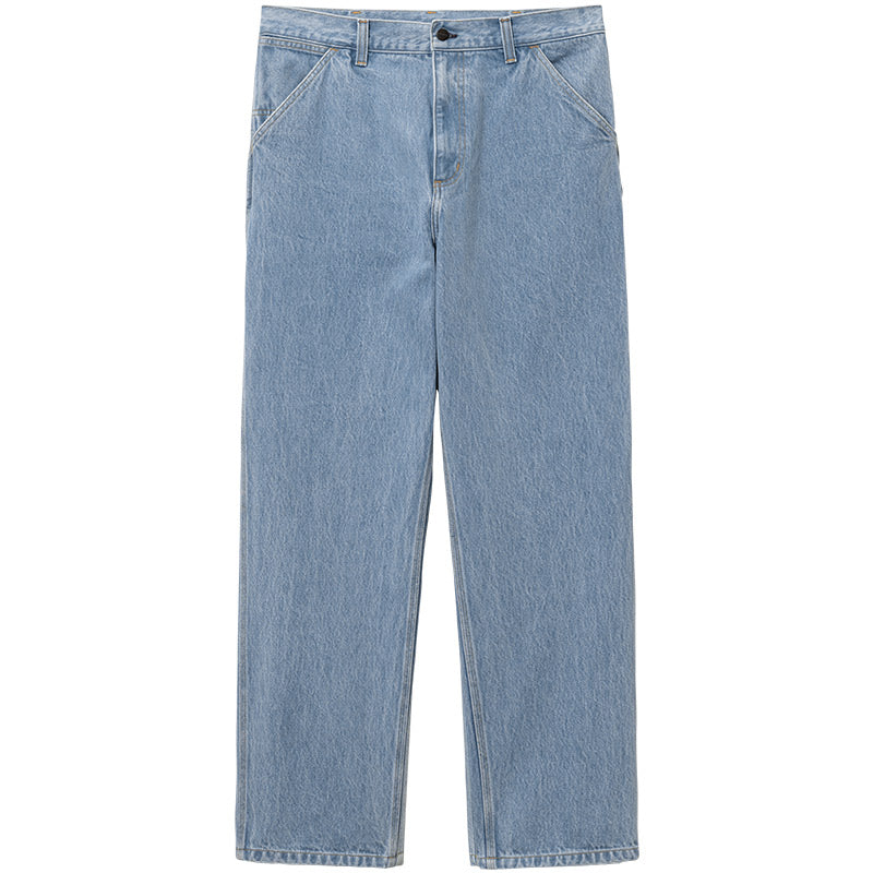 Carhartt WIP Single Knee pant Blue Stone Bleached